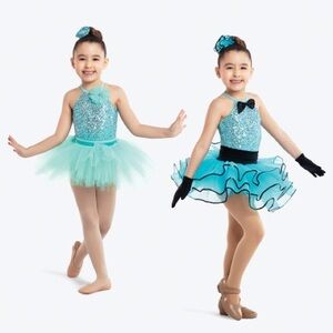 Girls 3 piece Dance Costume Fly Me To The Moon Size LC Jazz Tap Ballet Lyrical